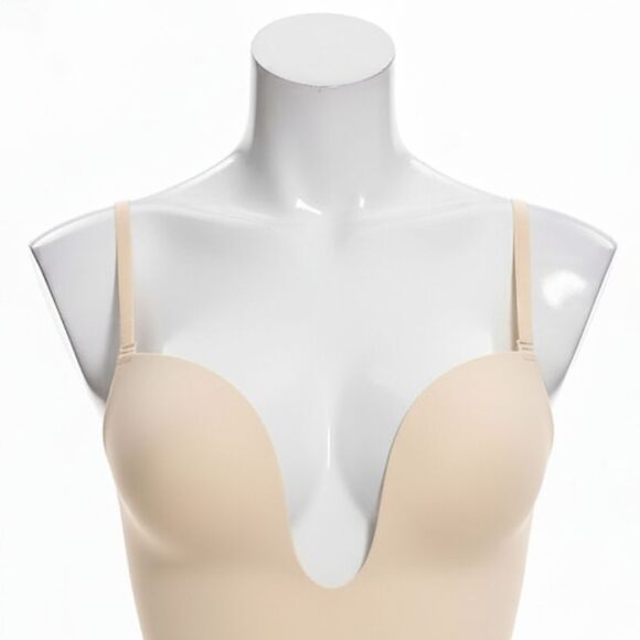 Slimers Deep V Push-Up Bra with Low Back - Picture 2 of 8